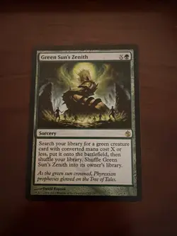 Green Sun's Zenith Mirrodin Besieged Regular - Image 1