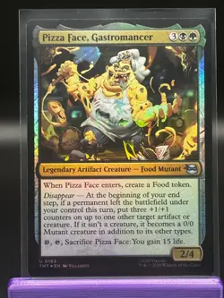 Pizza Face, Gastromancer #163 Foil U - Teenage Mutant Ninja Turtles TMNT - Image 1