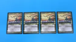 4x SIMOON INSTANT PLAYSET VISIONS MTG MAGIC THE GATHERING NM / UNPLAYED - Image 1
