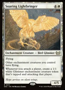 Soaring Lightbringer x1 - Commander: Duskmourn: House of Horror - NM-Mint, Engli - Image 1