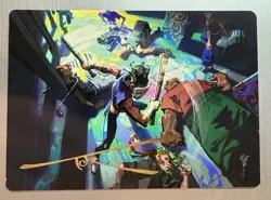 Pain 101 - MTG: Teenage Mutant Ninja Turtles - Art Series - Gold Stamped - 6/54 - Image 1