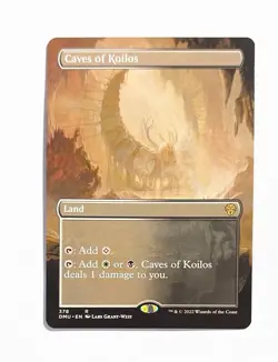 Caves of Koilos ~ Magic MTG Dominaria United ~ Borderless #378 - Image 1