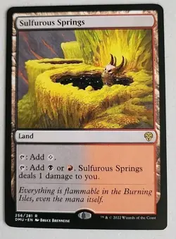 Sulfurous Springs Dominaria United Regular NM Near Mint MTG - Image 1