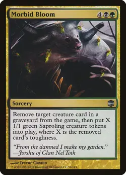 Morbid Bloom [Alara Reborn] Magic MTG - Image 1