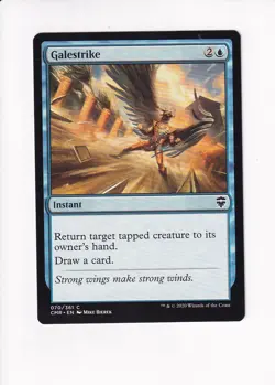 2020 MAGIC THE GATHERING MTG COMMANDER LEGENDS GALESTRIKE (#1) (X) - Image 1