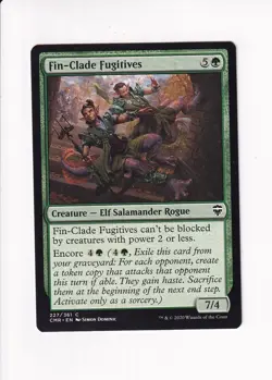 2020 MAGIC THE GATHERING MTG COMMANDER LEGENDS FIN-CLADE FUGITIVES (#2) (X) - Image 1
