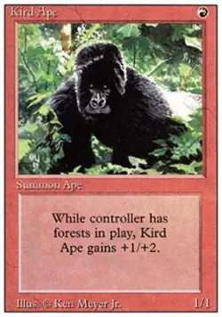 Kird Ape - Light Play MTG Revised - Image 1