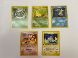 1st Edition Pokemon Neo Genesis Lot Seadra Magmar Chikorita Chinchou Spinarak - Image 1