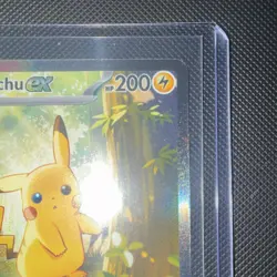 Pokemon Pikachu EX Holo Thunderbolt 200 HP Card 276/217 English 2026 - Image 4