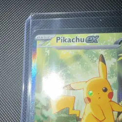 Pokemon Pikachu EX Holo Thunderbolt 200 HP Card 276/217 English 2026 - Image 5