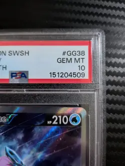 2023 Pokemon Crown Zenith Suicune V Full Art #GG38 GM MT PSA 10 Galarian Gallery - Image 3