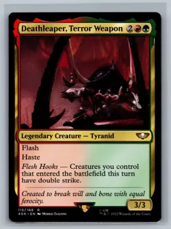 MTG Universes Beyond: Warhammer 40,000 Deathleaper, Terror Weapon #115/168 40k - Image 1