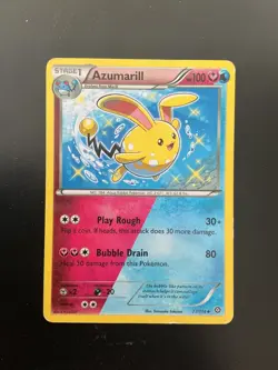 Pokemon TCG Azumarill XY - Steam Siege 77/114 - Image 1