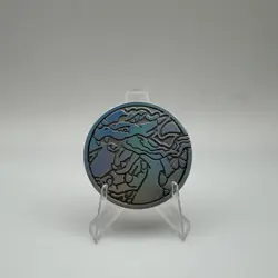 Mega Charizard X EX UPC Ultra Premium Collection Silver Metal Coin 2025 Pokemon - Image 1