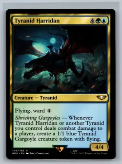 Magic MTG Universes Beyond: Warhammer 40,000 Tyranid Harridan #144/168 TCG 40k - Image 1