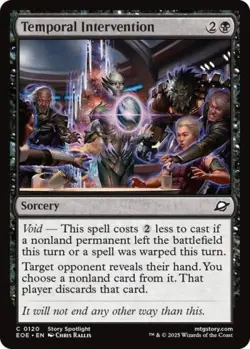 Temporal Intervention - Near Mint MTG Edge of Eternities - Image 1