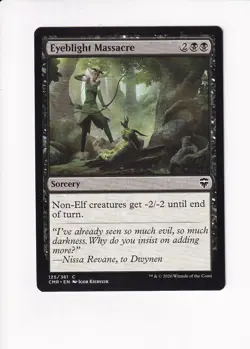 2020 MAGIC THE GATHERING MTG COMMANDER LEGENDS EYEBLIGHT MASSACRE (#1) (X) - Image 1