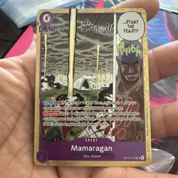 One Piece Mamaragan OP15-078 SR Adventure on Kami's Island Foil - Image 1
