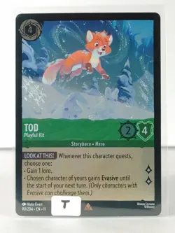 Tod - Playful Kit - Rare/Foil - Winterspell #90 - LORCANA -T - Image 5