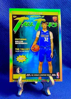COOPER FLAGG 2025-26 Topps Chrome Tall Tales Silver Refractor RC TT-16 Grade it - Image 1