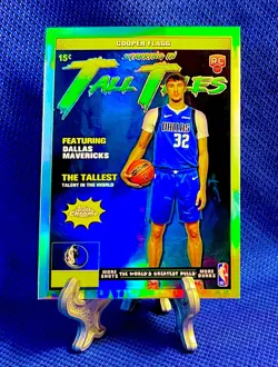 COOPER FLAGG 2025-26 Topps Chrome Tall Tales Silver Refractor RC TT-16 Grade it - Image 2