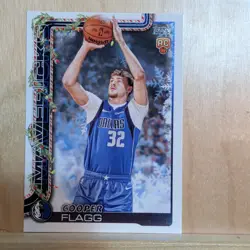 Topps 2025-26 Topps Holiday Rookie Cooper Flagg #H161 Mavericks NBA - Image 1