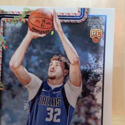 Topps 2025-26 Topps Holiday Rookie Cooper Flagg #H161 Mavericks NBA - Image 4