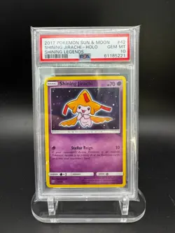 Pokemon TCG: Shining Jirachi - Sun & Moon Shining Legends #42 - PSA 10 - Image 1
