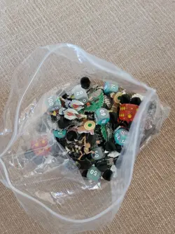 Pokemon TCG Job Lot - Counters, Dice, Pin Badges - Image 2