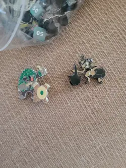 Pokemon TCG Job Lot - Counters, Dice, Pin Badges - Image 3