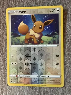 Eevee - (Reverse Cosmos Holo) 130/185 Miscellaneous Cards & Products Reverse... - Image 1