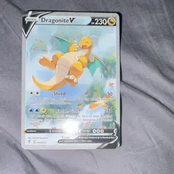 Pokemon Dragonite V Ultra Rare 192/203 Evolving Skies SWSH07 Card English - Image 3