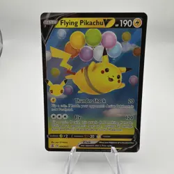 Pokemon TCG Flying Pikachu v Celebrations Holo Ultra Rare Card 006/025 - Image 1