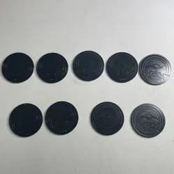 Pokemon TCG Trading Card Game Collectible Coins Token Lot of 9 Pikachu Charizard - Image 4