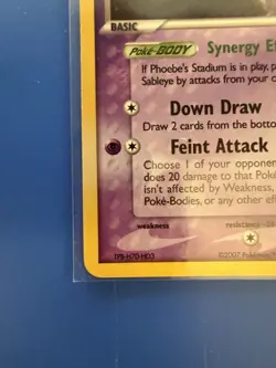 Pokemon Card - Reverse-Holo Sableye 22/108 EX Power Keepers *MP* Rare - Image 4