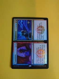 Expansion/Explosion FOIL GRN Instant rare MTG Card. - Image 1