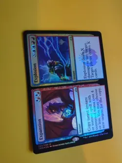 Expansion/Explosion FOIL GRN Instant rare MTG Card. - Image 3