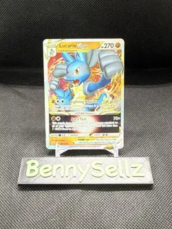 Lucario VSTAR SWSH214 SWSH: Sword & Shield Promo Cards Holo - Image 1