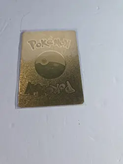 Pokemon🔥PIKACHU🔥TYRANITAR Poncho🔥GOLD FOIL Custom Card🔥Pikachu 208/XY-P - Image 2
