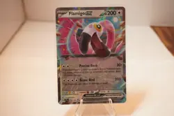 Flamingo Ex 160/191 Double Rare Holo Pokemon TCG Surging Sparks Card NM Flamigo - Image 1