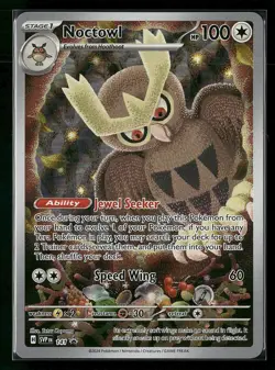 Noctowl - Promo Holo SV: Scarlet & Violet Promo Cards 141 NM - Image 1