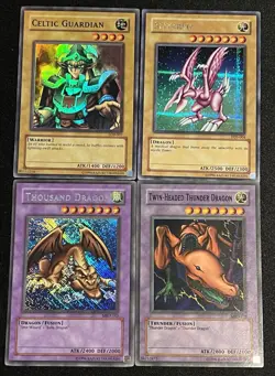 Yu-Gi-Oh! CCG 20 Vintage Card Lot LP Holo Rare 1st Editions and Unlimited - Image 3