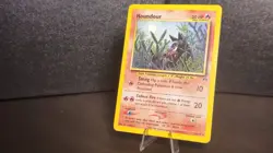 Pokemon Houndour Neo Discovery Rare Regular 24/75 HP50 English Card 2001 - Image 1