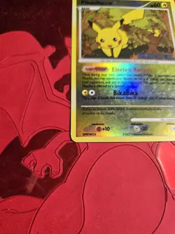 LP- Pikachu 94/123 Mysterious Treasures Reverse Holo Pokemon Card #2 - Image 3