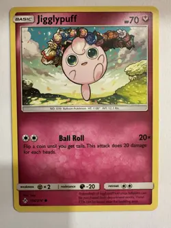 Jigglypuff - 134/214 Unbroken Bonds - Pokemon Trading Card 2019 - Image 1