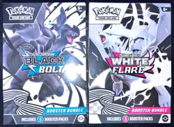 Pokemon TCG Black Bolt & White Flare Booster Bundle Set Lot of 2 Sealed New - Image 1