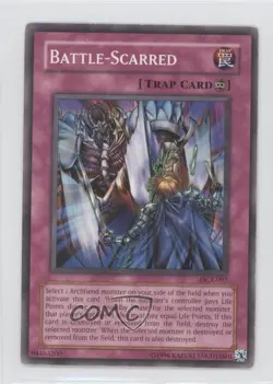 Battle-Scarred Unlimited YuGiOh Dark Crisis #DCR-097 2003 READ - Image 1