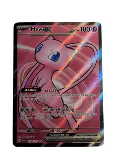 Pokemon Mew ex 193/165 Sv: Scarlet & Violet 151 Ultra Rare Full Art - Image 1