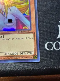 Yugioh Dark Magician Girl Wifu Noode Art Card 1/1 Rare LP - Image 4