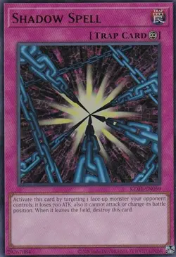 Near Mint, English Yu Gi Oh Shadow Spell - KC01-EN059 - Ultra Rare - Unlimited E - Image 1